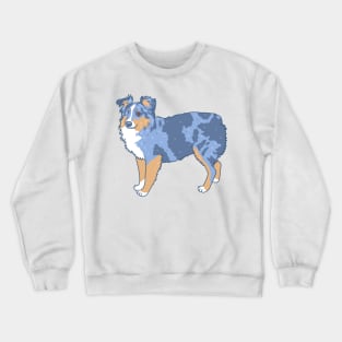 Blue Merle Aussie Crewneck Sweatshirt